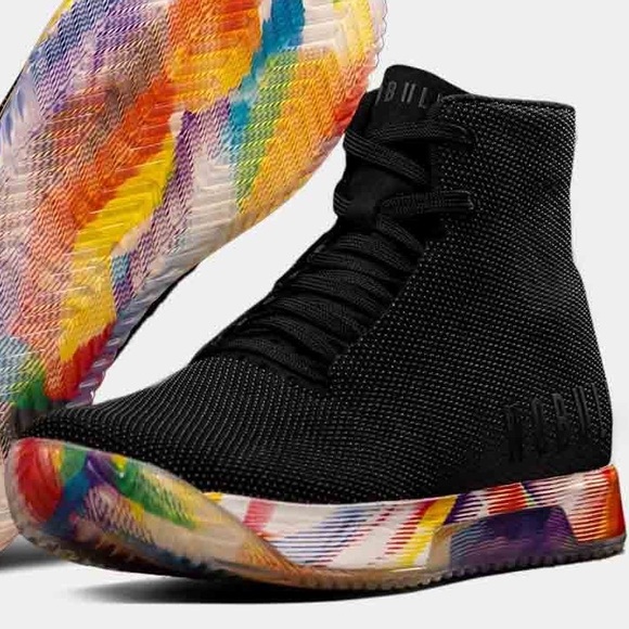 Nobull Black Athletic Shoes Men & Women\'s Pride Impact High-Top Men 8 Women 9.5 main image 11